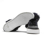Mr&Mrs Italy Blue Cotton Women Sneaker