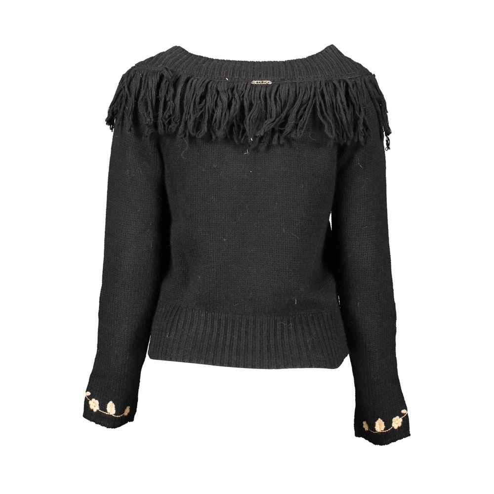 Blugirl Black Wool Sweater