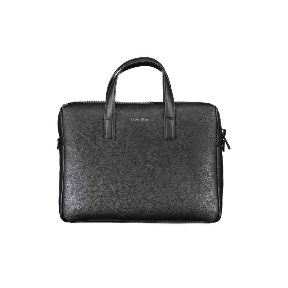 Calvin Klein Black Polyester Handbag