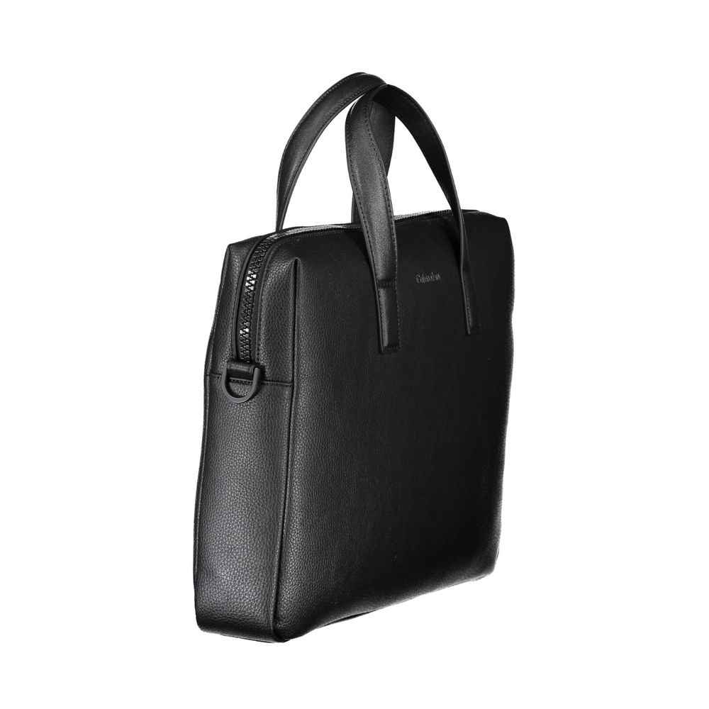 Calvin Klein Black Polyester Handbag