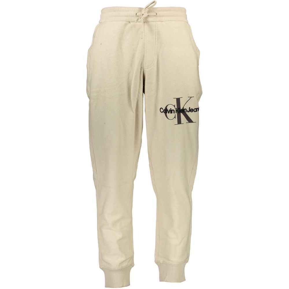 Calvin Klein Beige Cotton Pant