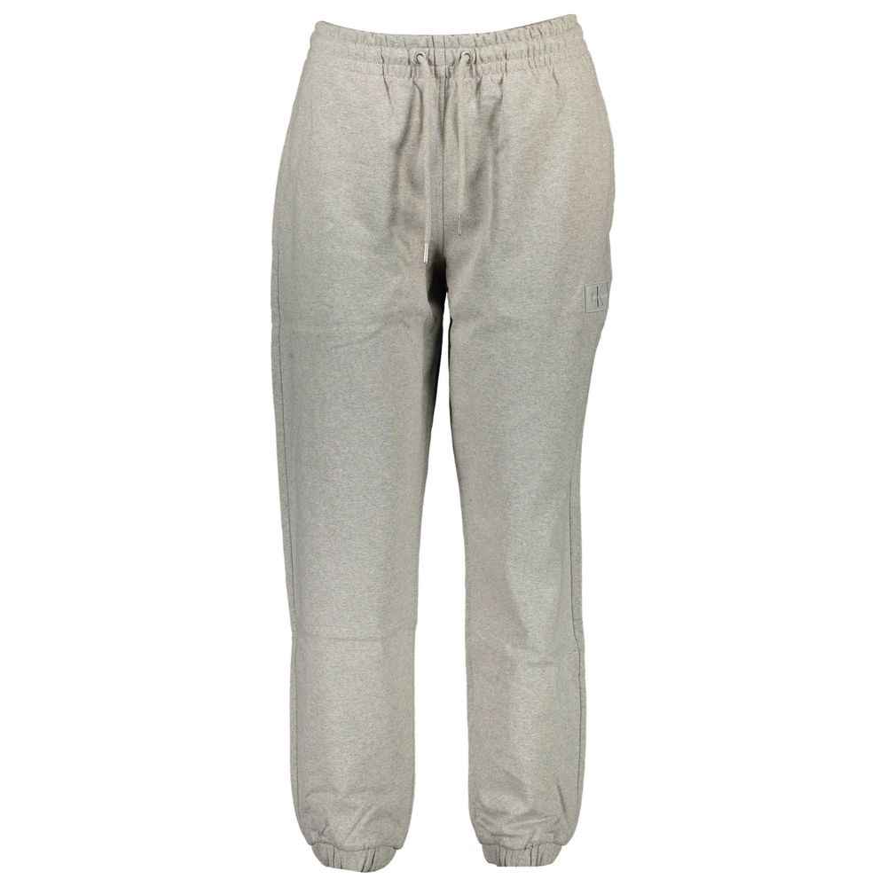 Calvin Klein Gray Cotton Pant
