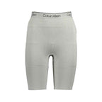 Calvin Klein Gray Polyester Pant
