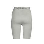 Calvin Klein Gray Polyester Pant