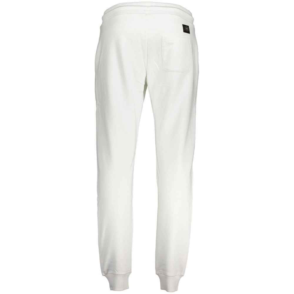 Cavalli Class White Cotton Pant