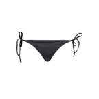 Karl Lagerfeld Black Elastane Swimwear