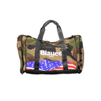 Blauer Brown Polyester Handbag