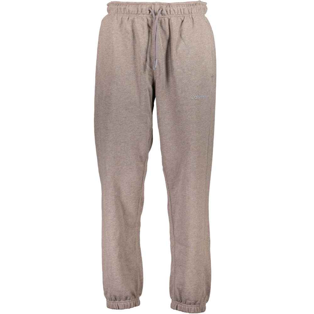Calvin Klein Brown Cotton Pant