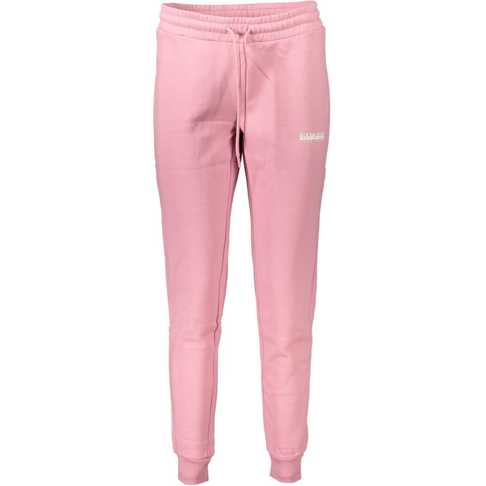 Napapijri Pink Cotton Pant