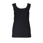 Patrizia Pepe Black Elastane Tank Top