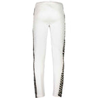Cavalli Class White Cotton Pant