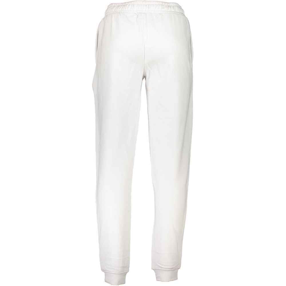 Cavalli Class White Cotton Pant