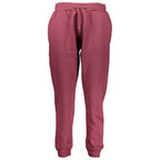 Cavalli Class Purple Cotton Pant