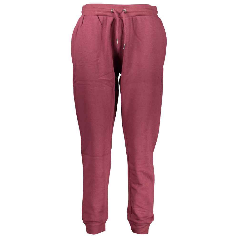 Cavalli Class Purple Cotton Pant