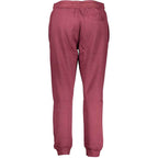 Cavalli Class Purple Cotton Pant