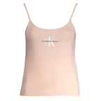 Calvin Klein Pink Cotton Tank Top