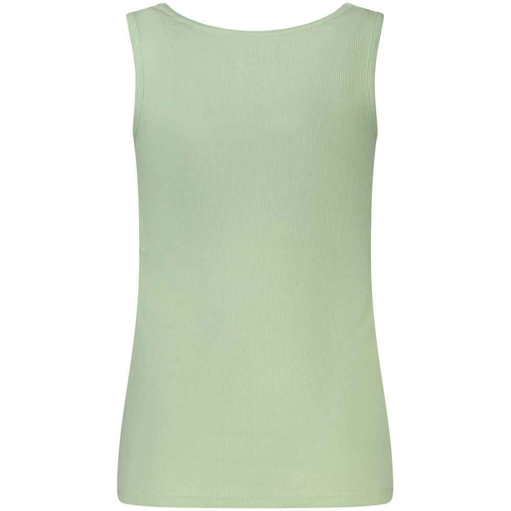 Guess Jeans Green Cotton Tank Top