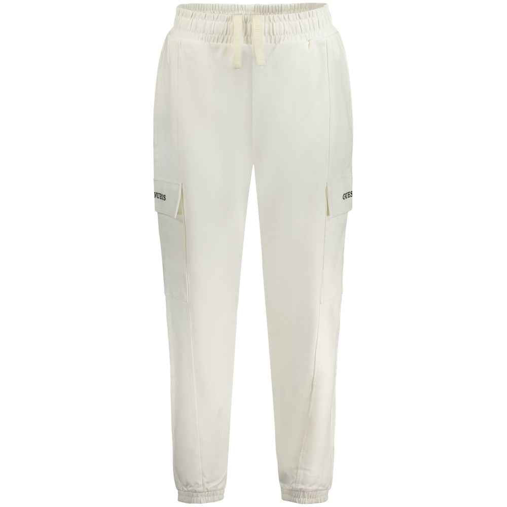 Guess Jeans White Cotton Pant