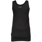 Cavalli Class Black Cotton Tank Top
