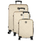 Laura Biagiotti Gold Polyethylene Luggage And Travel