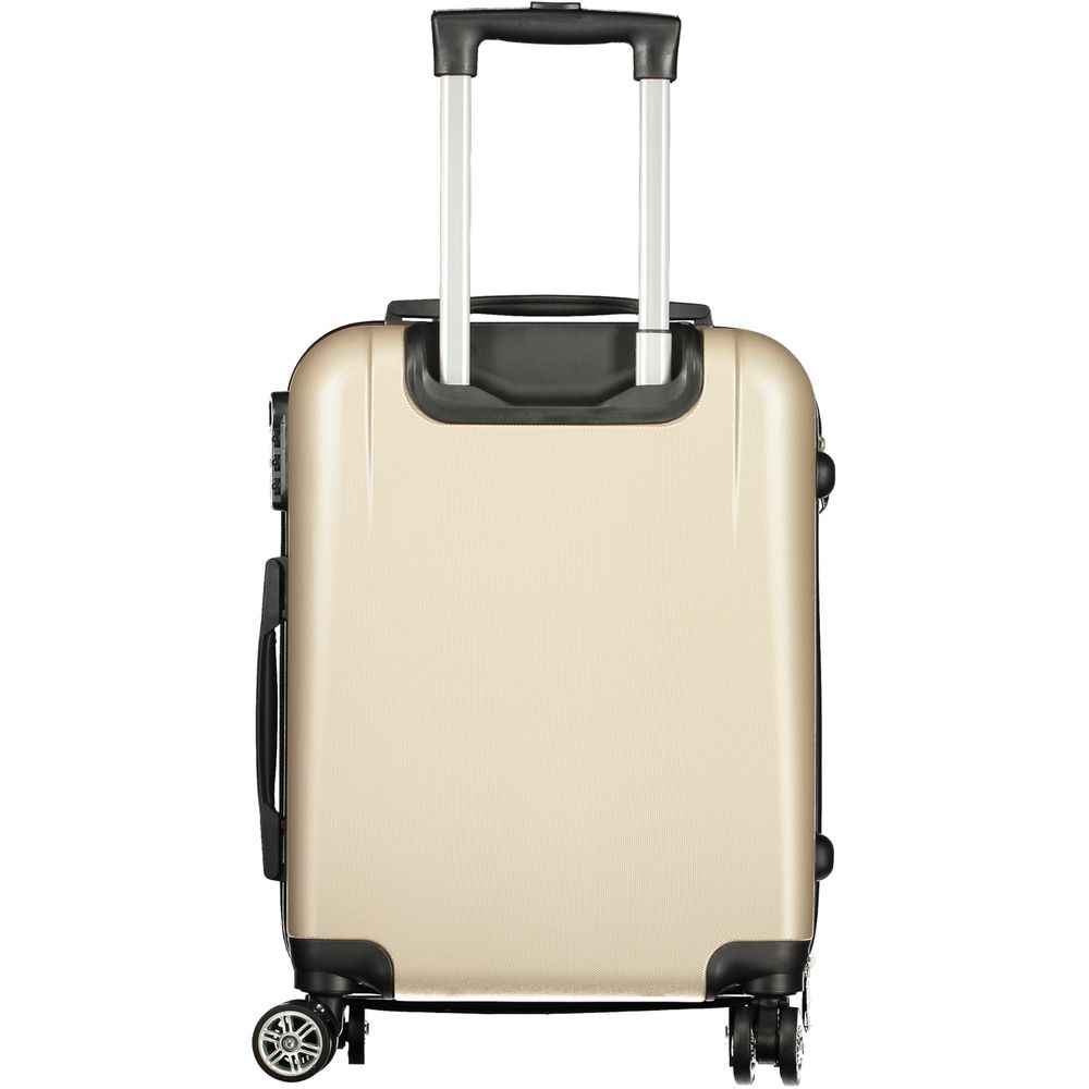 Laura Biagiotti Gold Polyethylene Luggage And Travel