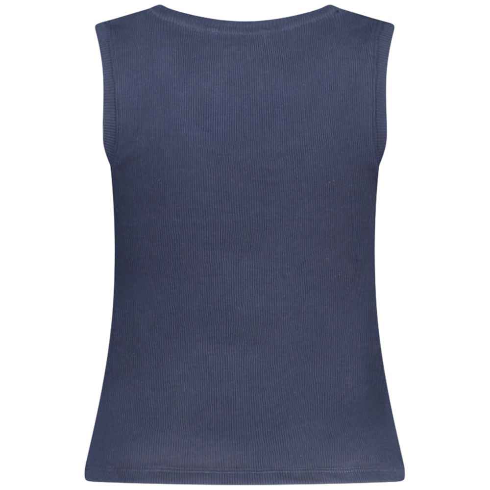 Tommy Hilfiger Blue Cotton Tank Top