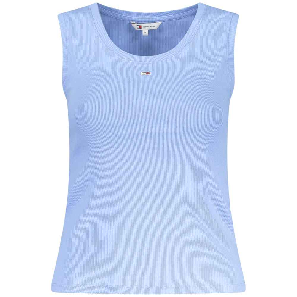 Tommy Hilfiger Blue Cotton Tank Top