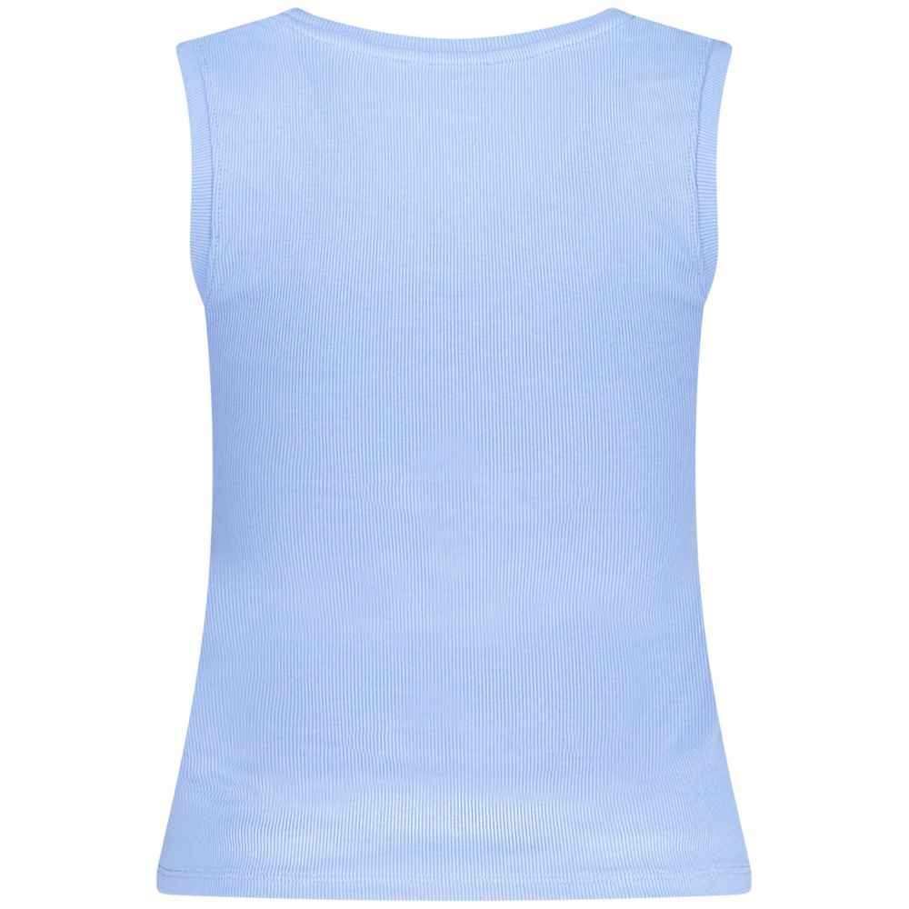 Tommy Hilfiger Blue Cotton Tank Top