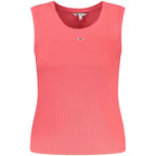 Tommy Hilfiger Pink Cotton Tank Top