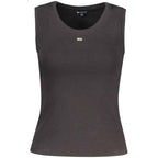 Tommy Hilfiger Black Cotton Tank Top