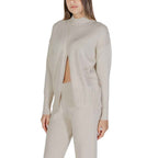 Cleré Beige Viscose Cardigan