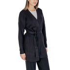 Cleré Black Viscose Cardigan