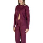 Cleré Purple Viscose Cardigan