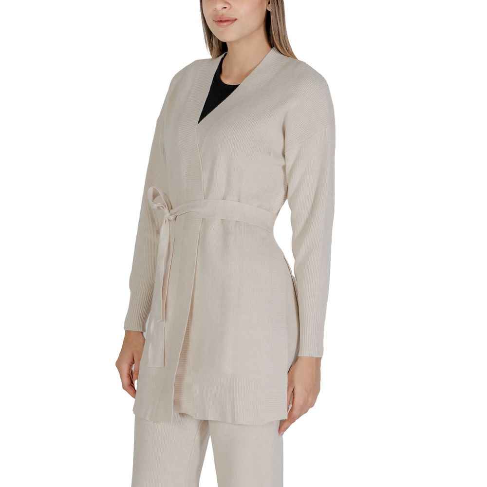 Cleré Beige Viscose Cardigan