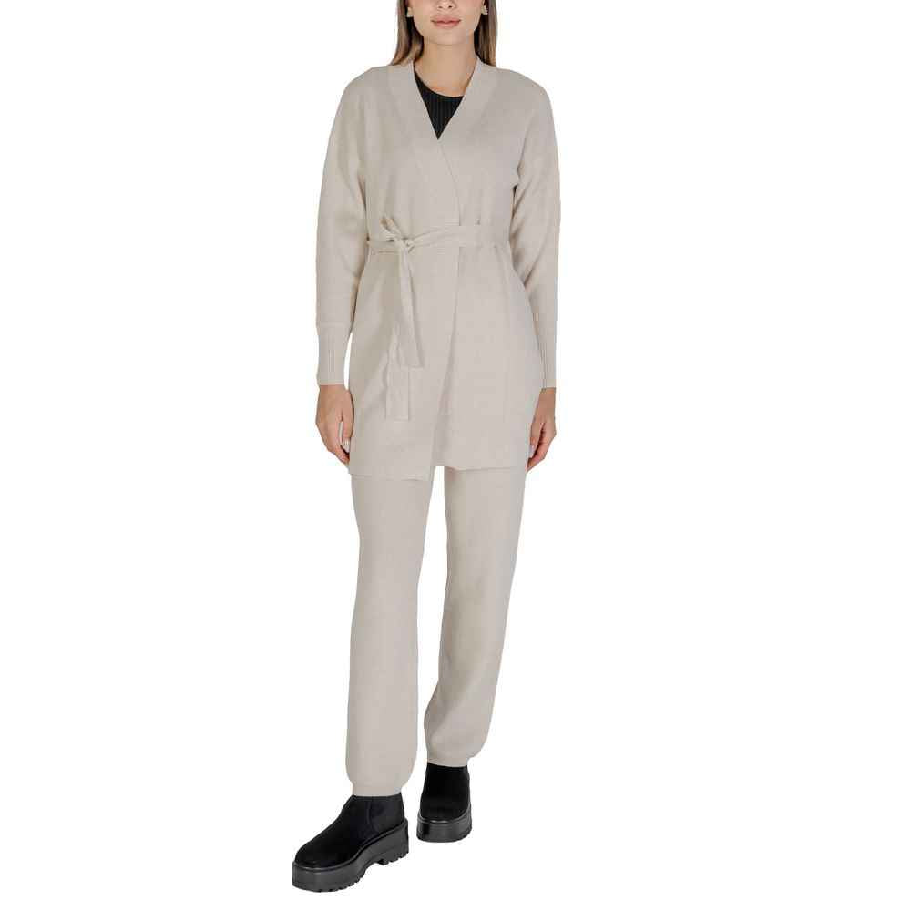 Cleré Beige Viscose Cardigan