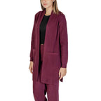 Cleré Purple Viscose Cardigan