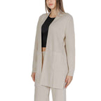 Cleré Beige Viscose Cardigan