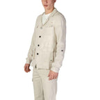 In My Hood Beige Linen Blazer