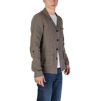 In My Hood Green Linen Blazer