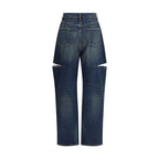 Margiela Denim Jeans with Cut-Out Detail