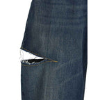 Margiela Denim Jeans with Cut-Out Detail