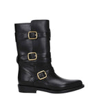 Celine Black Leather Boots