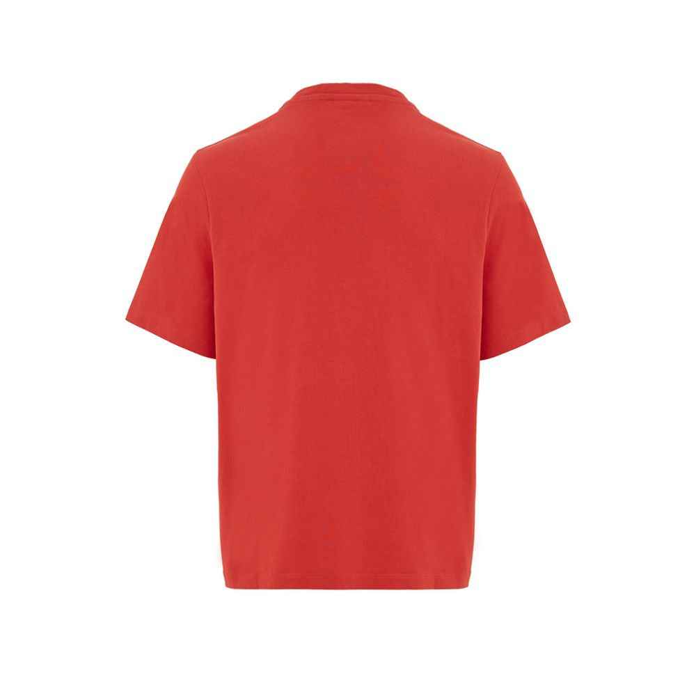 Maison Kitsuné Red Cotton T-Shirt