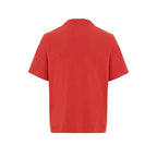 Maison Kitsuné Red Cotton T-Shirt