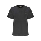 Napapijri Black Cotton T-Shirt