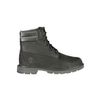 Timberland Black Polyester Ankle