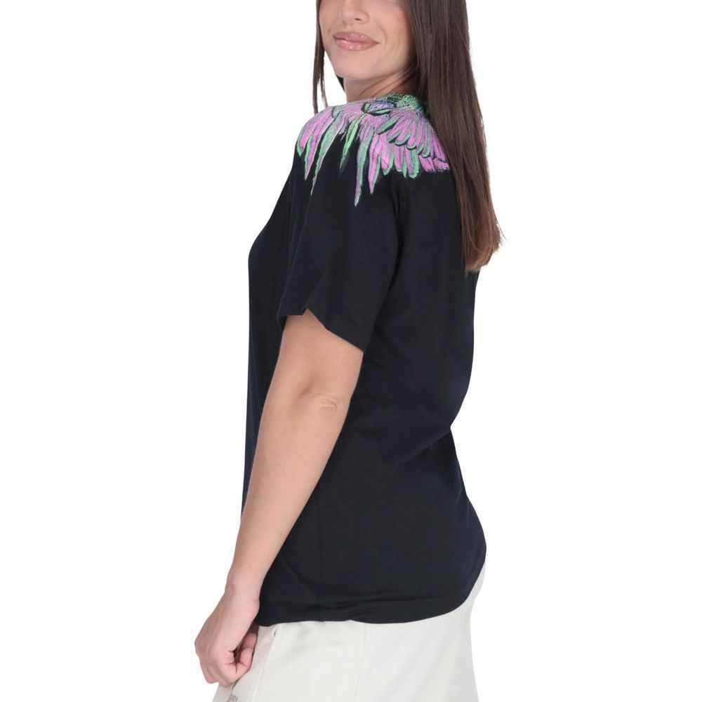 County of Milan Black Cotton T-Shirt