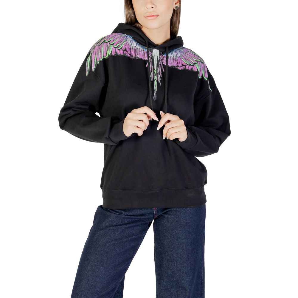 County of Milan Black Cotton Hoody