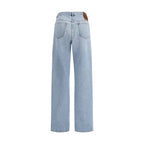 Valentino Cotton Five-Pocket Jeans
