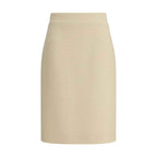 Valentino Wool Tweed Skirt